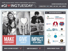 Tablet Screenshot of givingtuesdaybucks.org